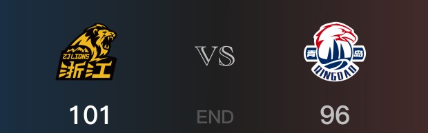 青岛vs广厦全场录像回放-CBA季后赛(2025年04月23日)